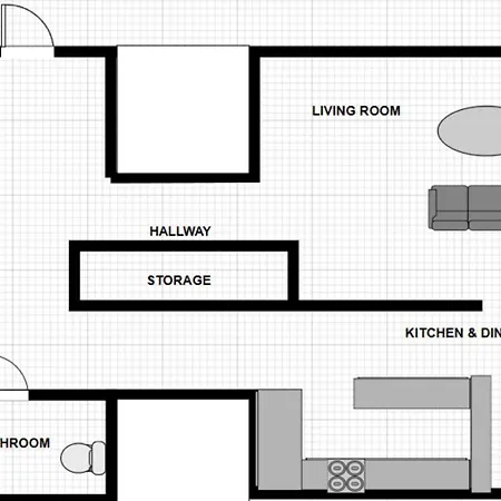 Lejlighed Houseloft Seaview Hub *